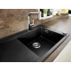 Hansgrohe S514-F450 Мийка для кухнi, вбуд. 450, з крилом, чорний графiт, (43314170)