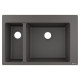 Hansgrohe S510-F635 мойка для кухні, що вбудовується, 180/450, колір сірий камінь, (43315290)