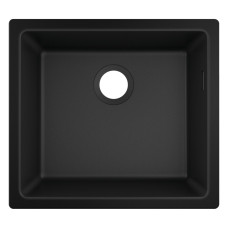Hansgrohe Кухонна мийка кам`яна 43431170, чорний, (43431170)
