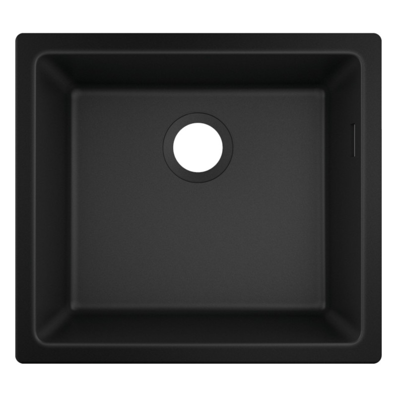 Hansgrohe Кухонна мийка кам`яна 43431170, чорний, (43431170)