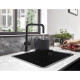 Hansgrohe Кухонна мийка кам`яна 43431170, чорний, (43431170)
