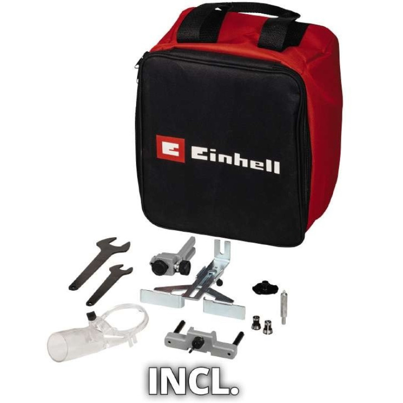 Einhell Фрезер TP-RO 18 Set Li BL - Solo акум., PXC, 18В, 6/8 мм, 10000-30000 об/хв (4350410)