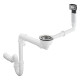 Hansgrohe D16-10 Сифон для гранiтної кухонної мийки , хром, (43927000)