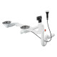 Hansgrohe D17-11 сифон до мийки для кухнi, хром, (43938000)