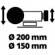 Einhell Точильний верстат TC-WD 200/150 (4417242)