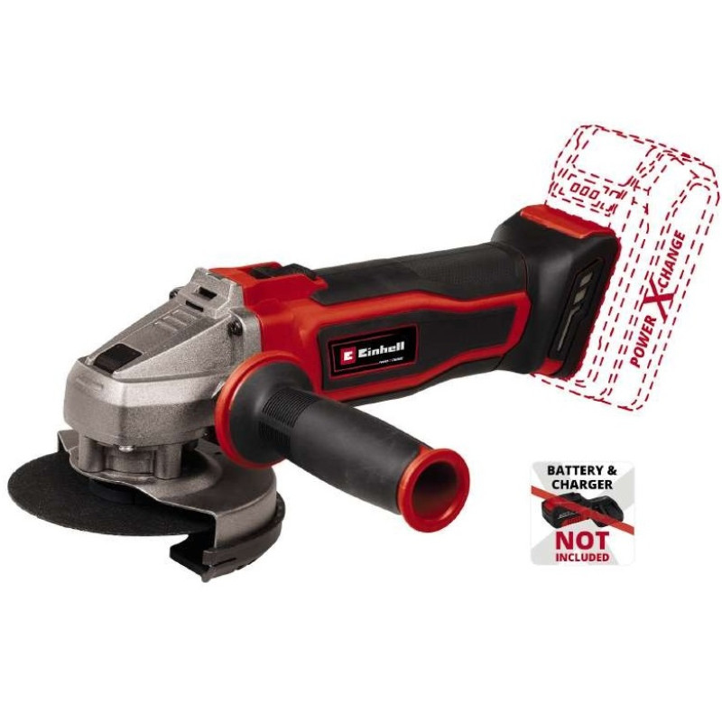Einhell Акумуляторна кутова шліфувальна машина TE-AG 18/115 Q Li Solo, без акб та з/п (4431165)