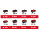 Einhell Вібраційна шліфмашина TE-OS 18/230 Li - Solo акум., PXC, 18В (без АКБ і ЗП) (4460720)