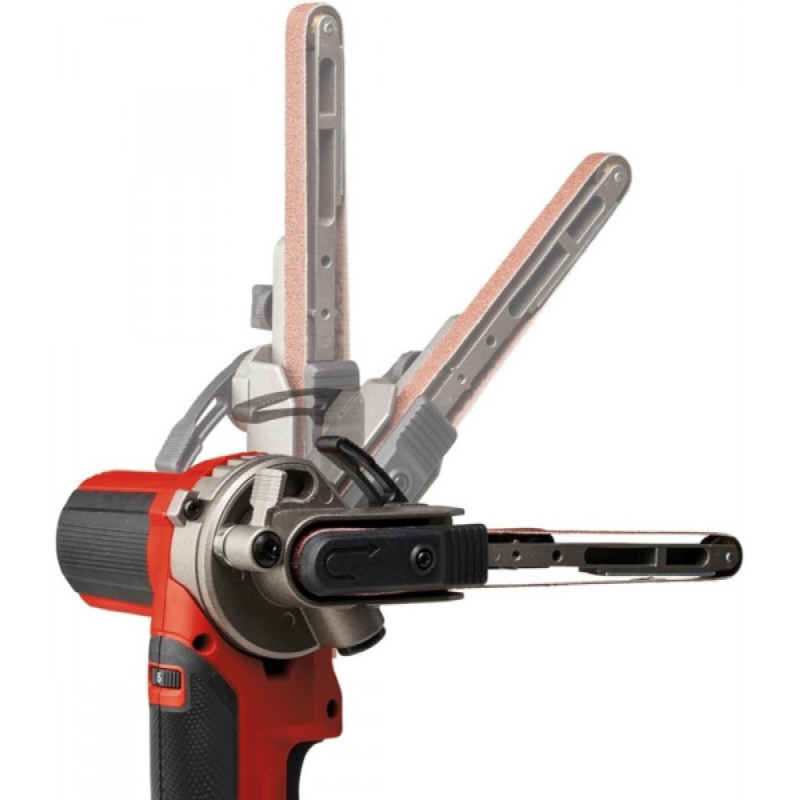 Einhell Напилок стрічковий акумуляторний TE-BF 18 Li - Solo PX, 18В 2 насадки 9/13мм 250-1700м/хв 457мм сумка 1.13кг без АКБ та ЗП (4461000)