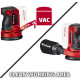 Einhell Шліфмашина ексцентрикова TE-RS 18 Li - Solo акум., PXC, 125 мм, 18В (без АКБ і ЗП) (4462010)