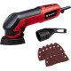Einhell Шліфмашина дельтавидна TC-DS 20 E, 200Вт, 90х90х90мм, 12000-22000об•хв, 9 шліфпаперів, 0.84кг (4464255)