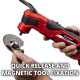 Einhell Багатофункціональний інструмент VARRITO акум., PXC, 18В, 22000-40000 об/хв (4465160)