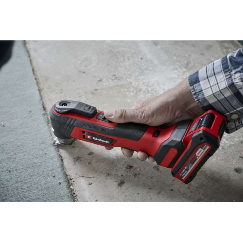Einhell Багатофункціональний інструмент акумуляторний TP-MG 18 Li BL - Solo PXC 18В 11000-20000кол·хв кут коливань 3.2° 1.08 кг без АКБ і ЗП (4465190)