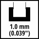 Einhell Направляюча шина для ланцюгової пилки 15см, 1.0мм (4500163)