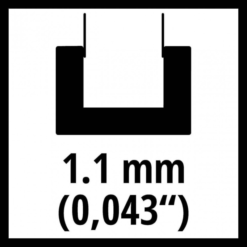Einhell Направляюча шина для ланцюгової пилки 20см, 1.1мм (4500194)