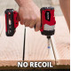 Einhell Шуруповерт ударний TE-CI 18/1 Li акум., Solo, 0-2300 об/хв, 140 Нм (4510034)