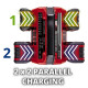 Einhell Зарядний пристрій для чотирьох акумуляторів Power X-Quattrocharger 4А (4512102)