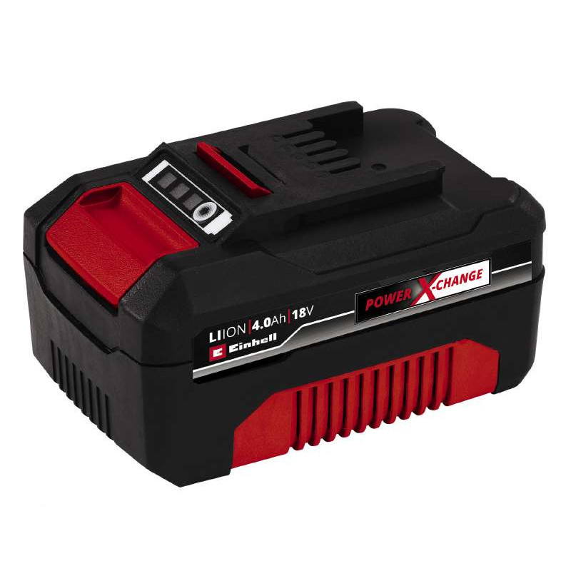 Einhell Комплект Power X-Change із двох акумуляторів 18V 4 Ah та подвійного зарядного пристрою (4512112)
