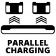 Einhell Комплект Power X-Change із двох акумуляторів 18V 4 Ah та подвійного зарядного пристрою (4512112)