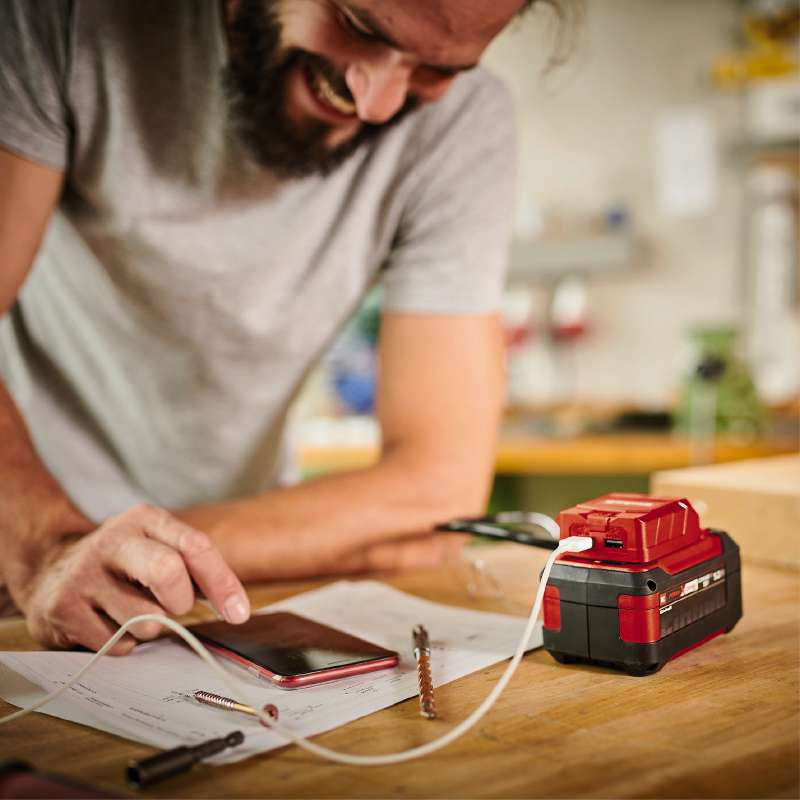 Einhell Адаптер USB-акумулятора TE-CP 18 Li USB Solo (4514120)