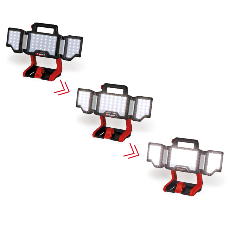 Einhell Ліхтар акумуляторний TP-CL 18/3000 Li - Solo, PXC, 18В, 60 LED, 200-300лм, 5700К, 1.75кг (без АКБ і ЗП) (4514172)