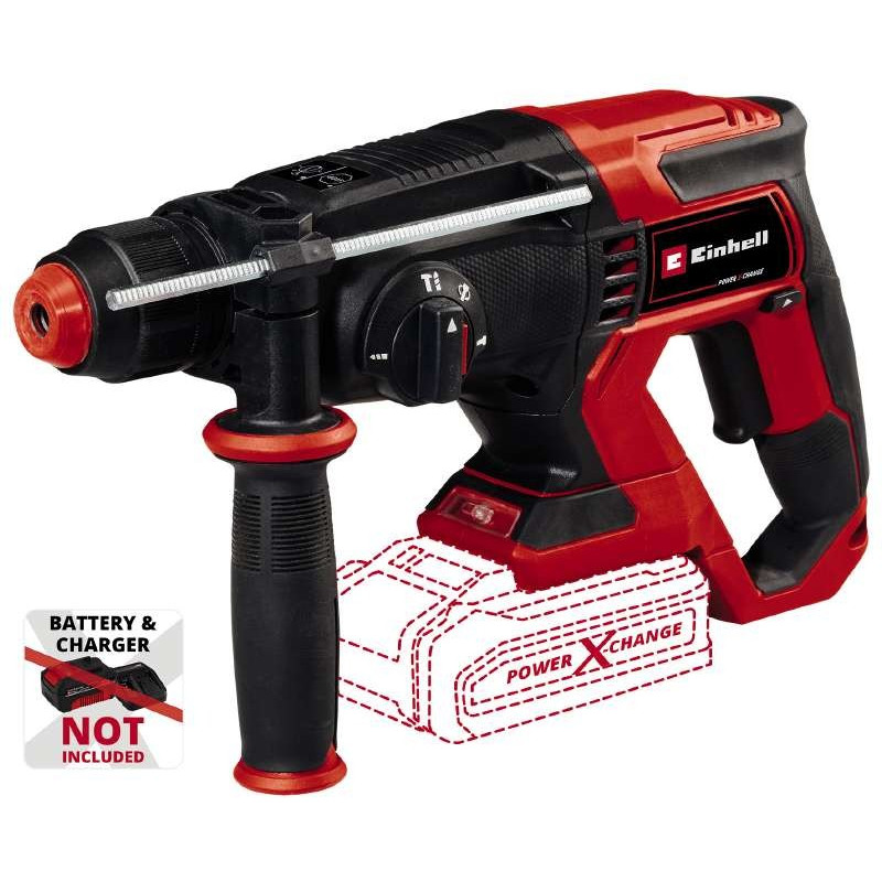 Einhell Акумуляторний перфоратор TE-HD 18/20 Li - Solo в кейсі, без акб та з/п (4514260)