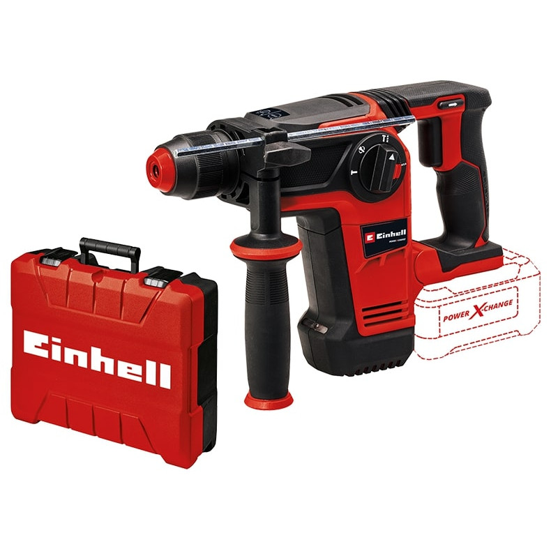 Einhell Акумуляторний безщітковий перфоратор TP-HP 18/26 Li Solo, без акб і з/п, у кейсі E-Box (4514265)