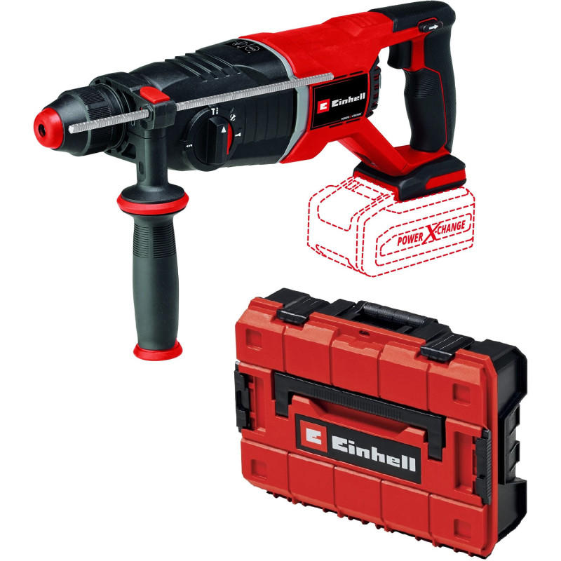 Einhell Перфоратор акумуляторний TP-HD 18/26 D Li BL - Solo PXC 18В 2.6Дж 2.9кг кейс (без АКБ та ЗП) (4514270)