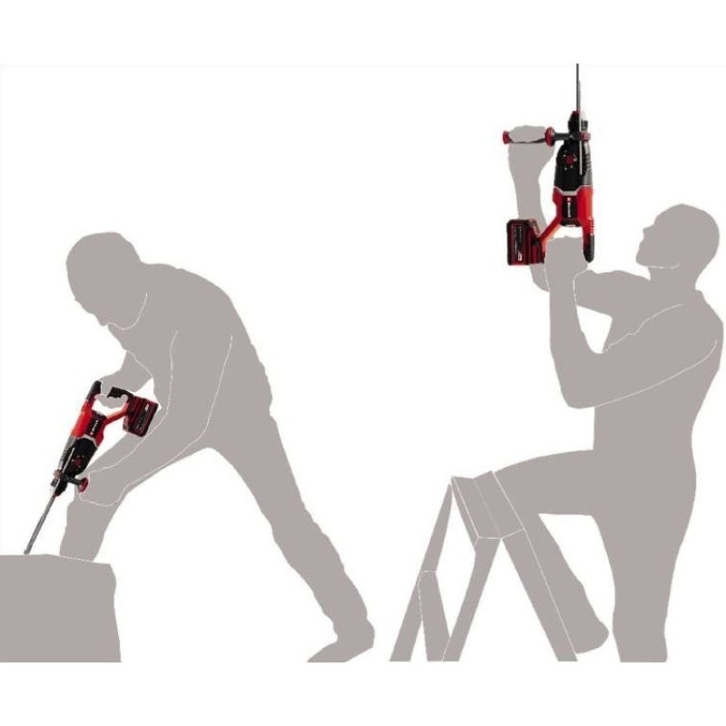 Einhell Перфоратор акумуляторний TP-HD 18/26 D Li BL - Solo PXC 18В 2.6Дж 2.9кг кейс (без АКБ та ЗП) (4514270)