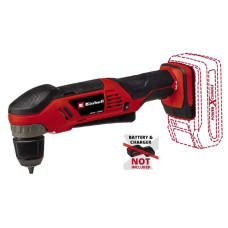 Einhell Дриль кутова акумуляторна TE-AD 18 Li - Solo PXC 18В 1100 об·хв 45Нм патрон 10мм 1.22кг без АКБ та ЗП (4514290)