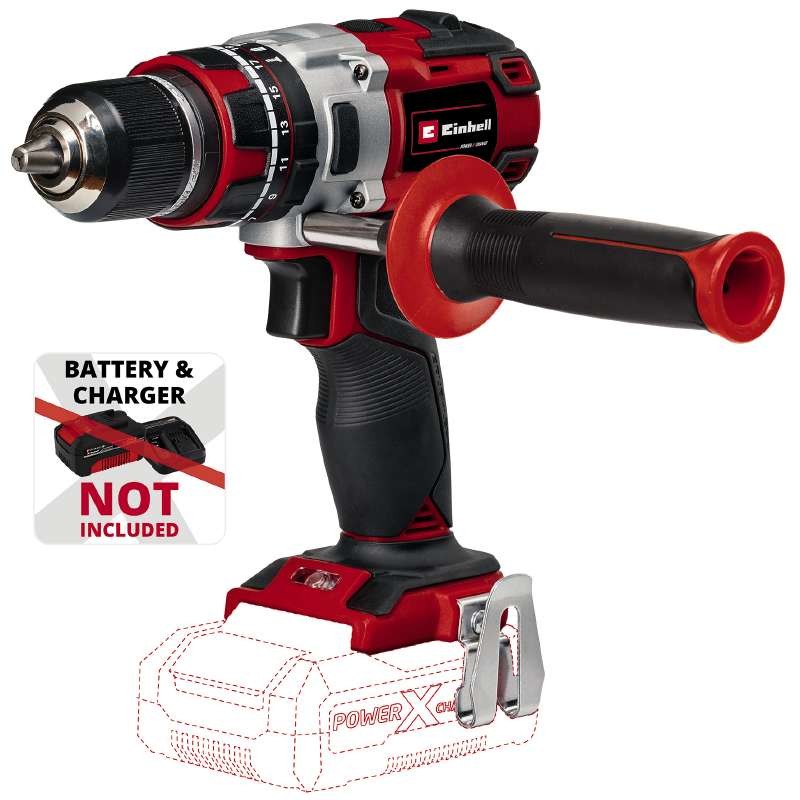 Einhell Акумуляторна дриль-шуруповерт TP-CD 18/80 Li-i BL Solo, без акб та з/п (4514305)