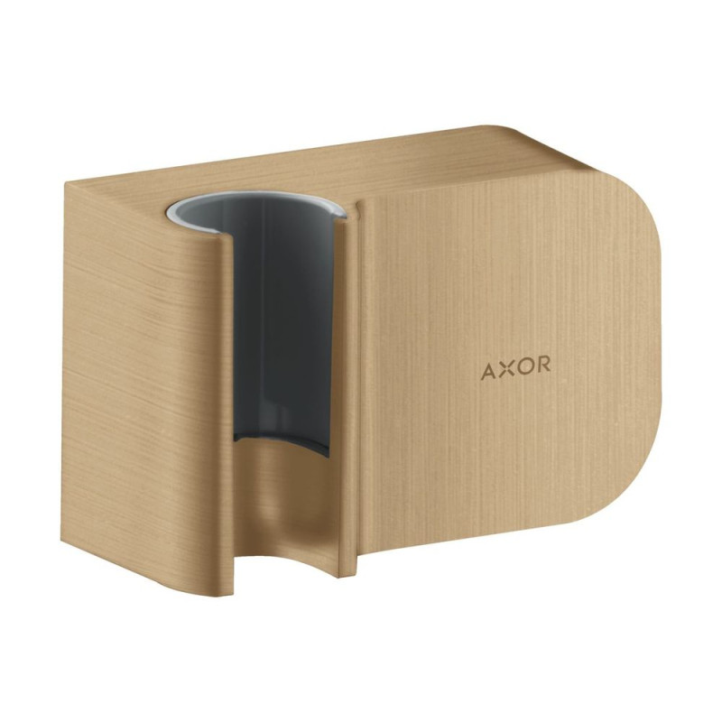 Axor ONE шлангове з`єднання з тримачем для душу, Fixit Porter, шліфованна бронза, (45723140)