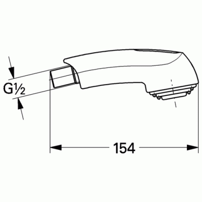 Grohe Висувна лійка до змішувача, (46312IE0)