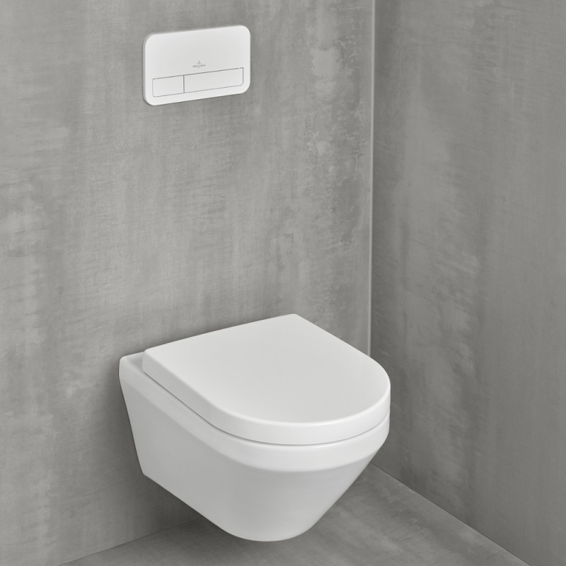 4694CL01 Omnia Architectura унітаз підвісний з кришкою 98M9C101 Soft-close, TwistFlush, білий