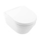 VILLEROY & BOCH Унітаз підвісний Architectura Directflush без обідка з кришкою Soft Closing (4694HR01)