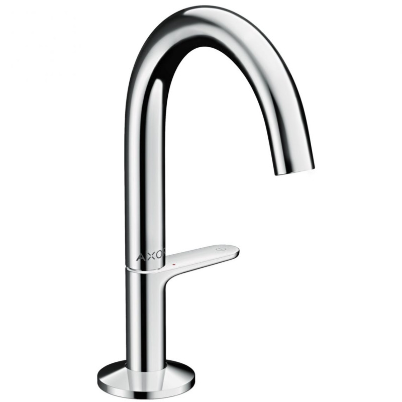 Axor ONE Select змішувач для умивальника 140, зі зливним гарнітуром push-open, хром, (48010000)