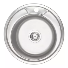 WEZER Кухонна мийка 490(06) Decor 490x180 мм + сифон