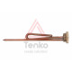 Tenko ТЭН 2 кВт для бойлера, гайка, мідь, гнутий, під анод М6 (49197)
