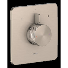 AXOR CITTERIO C Змішувач для 2х споживачів, ПМ, колір шліфованний нікель
