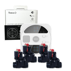 Tervix 499475 Комплект для автоматичного поливу (WiFi контролер + 4 клапани DN20) (499475)