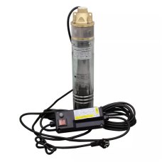 GRANDWATER 4SKM 100 (Ø 96) S погружн.вихр.(кабель 9м+пульт) 0,75кВт, Нmax=60м, Qmax=40л/хв (4SKM 100 W)