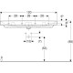Geberit 500.226.01.1 Smyle Square Раковина 120см, з 1 отв.під зміш., з переливом, колір білий глянець