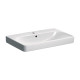 Geberit 500.249.01.1 Smyle Square Раковина 75см, з 1 отв.під зміш, з переливом, колір білий глянець