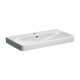 Geberit 500.251.01.1 Smyle Square Раковина 90см, з 1 отв.під зміш., з переливом, колір білий глянець