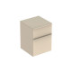 Geberit SMYLE SQUARE тумба 45*60*47см, з 2 ящ., колір пісочно-сірий/фарбований високоглянцевий, пісочно-сірий/з матовим порошковим покриттям, (500.357.JL.1)