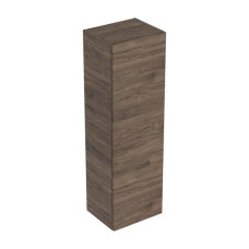 Geberit SMYLE SQUARE тумба средней высоты 36*118*29,9см, с 1й дверью, орех тёмный/меламин со структурой дерева, (500.361.JR.1)