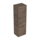Geberit SMYLE SQUARE тумба средней высоты 36*118*29,9см, с 1й дверью, орех тёмный/меламин со структурой дерева, (500.361.JR.1)