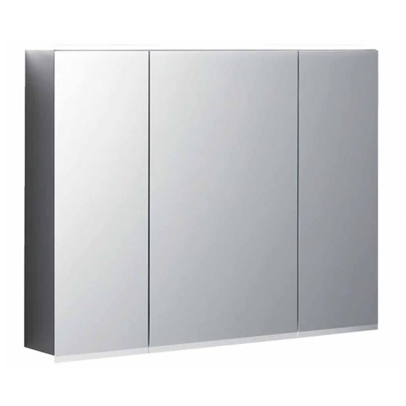 Geberit OPTION PLUS зеркальный шкаф 90*70*17,2см, с подсветкой, три дверцы, с зеркальным покрытием, (500.594.00.1)