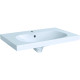 Geberit 500.622.01.2 Acanto Умивальник 75см, з отвором, з переливом, білий
