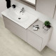 Geberit 500.622.01.2 Acanto Умивальник 75см, з отвором, з переливом, білий