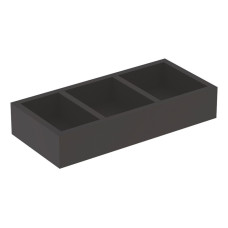 Geberit вставка для верхнього ящика 32,3*5,9*15см, Н-подібна, лава/меламін структурний, (500.677.00.1)